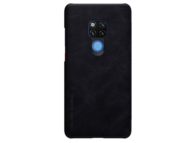 Чехол Nillkin Qin leather case для Huawei Mate 20X (черный, кожаный)