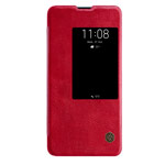 Чехол Nillkin Qin leather case для Huawei Mate 20X (красный, кожаный)