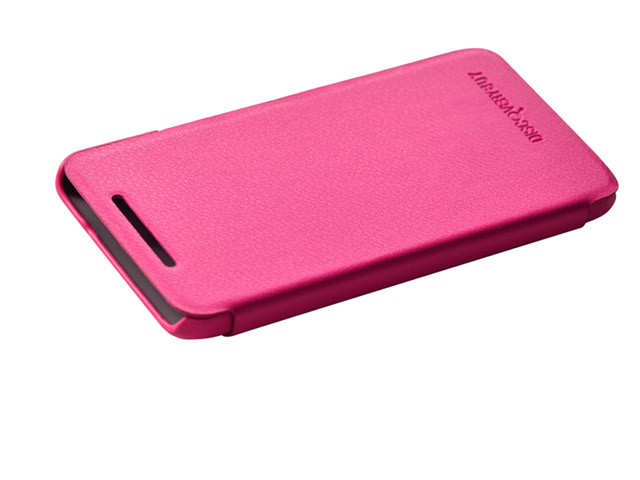 Чехол Discovery Buy City Elegant Case для HTC One 801e (HTC M7) (розовый, кожанный)