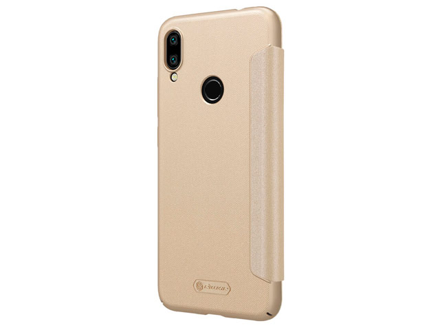 Чехол Nillkin Sparkle Leather Case для Xiaomi Redmi Note 7 (золотистый, винилискожа)