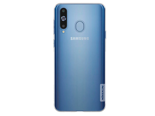 Чехол Nillkin Nature case для Samsung Galaxy A8s (прозрачный, гелевый)