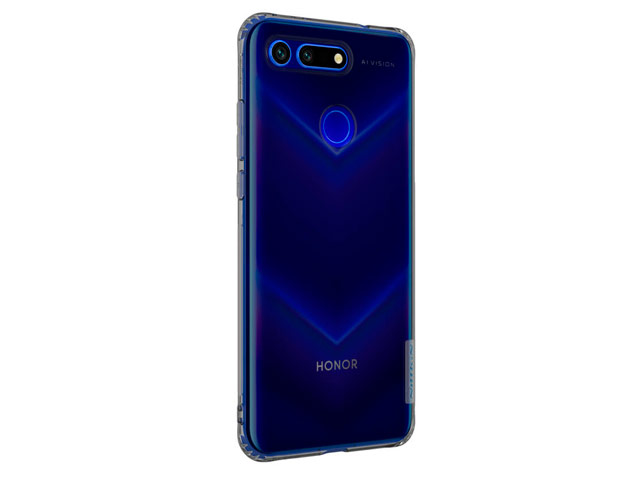 Чехол Nillkin Nature case для Huawei Honor V20 (серый, гелевый)