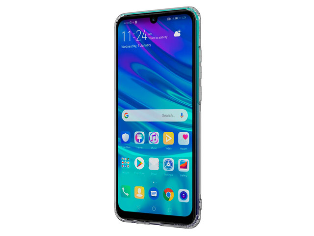 Чехол Nillkin Nature case для Huawei P smart 2019 (серый, гелевый)