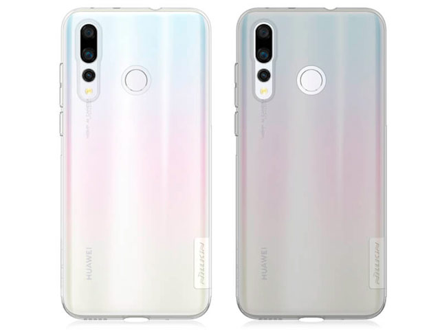 Чехол Nillkin Nature case для Huawei Nova 4 (серый, гелевый)