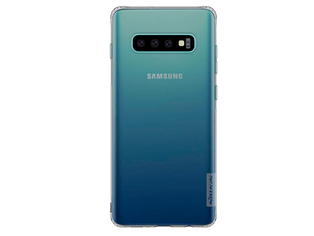 Чехол Nillkin Nature case для Samsung Galaxy S10 (серый, гелевый)