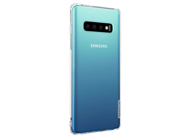 Чехол Nillkin Nature case для Samsung Galaxy S10 plus (прозрачный, гелевый)