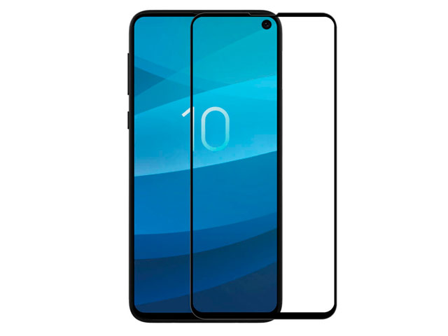 Защитное стекло Nillkin 3D CP+ MAX Glass Protector для Samsung Galaxy S10 lite (черное)