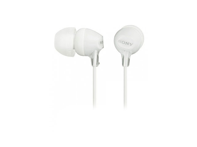 Наушники Sony Stereo Headphones MDR-EX15LP (белые)