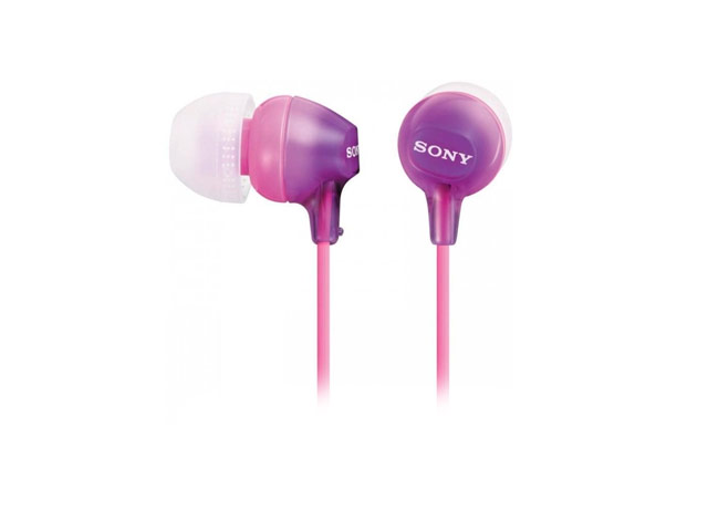 Наушники Sony Stereo Headphones MDR-EX15LP (фиолетовые)
