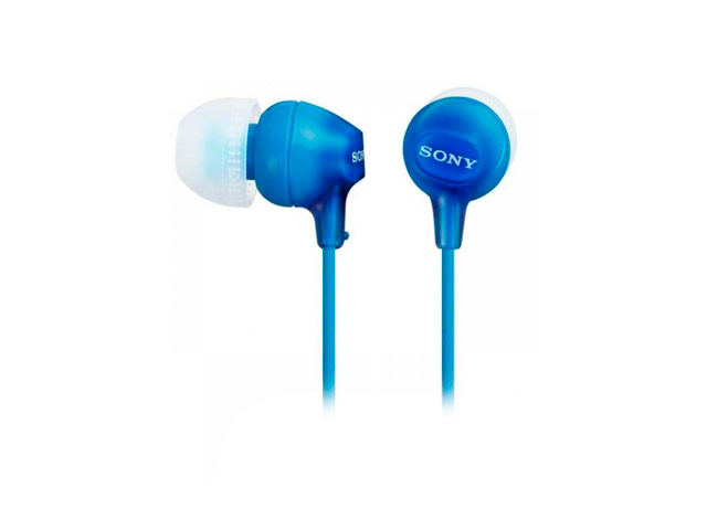 Наушники Sony Stereo Headphones MDR-EX15LP (синие)