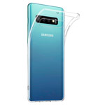 Чехол Yotrix UltrathinCase для Samsung Galaxy S10 (прозрачный, гелевый)