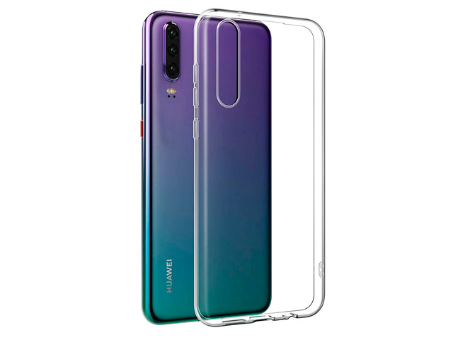 Чехол Yotrix UltrathinCase для Huawei P30 (прозрачный, гелевый)