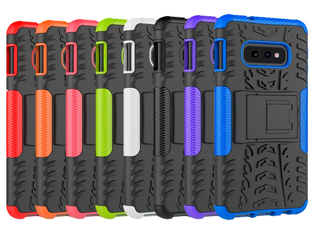 Чехол Yotrix Shockproof case для Samsung Galaxy S10 lite (черный, гелевый)