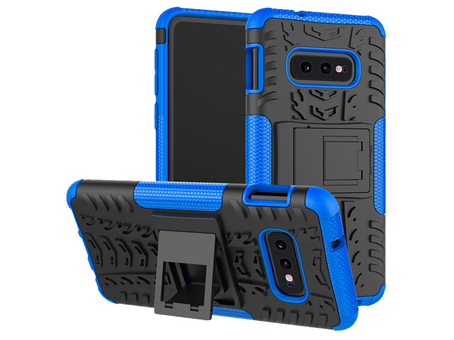 Чехол Yotrix Shockproof case для Samsung Galaxy S10 lite (синий, гелевый)