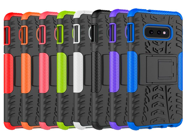 Чехол Yotrix Shockproof case для Samsung Galaxy S10 lite (синий, гелевый)