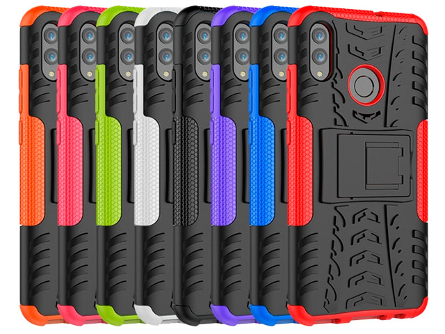 Чехол Yotrix Shockproof case для Huawei P smart 2019 (черный, гелевый)