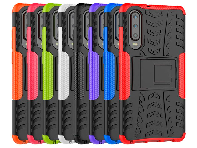 Чехол Yotrix Shockproof case для Huawei P30 (черный, гелевый)