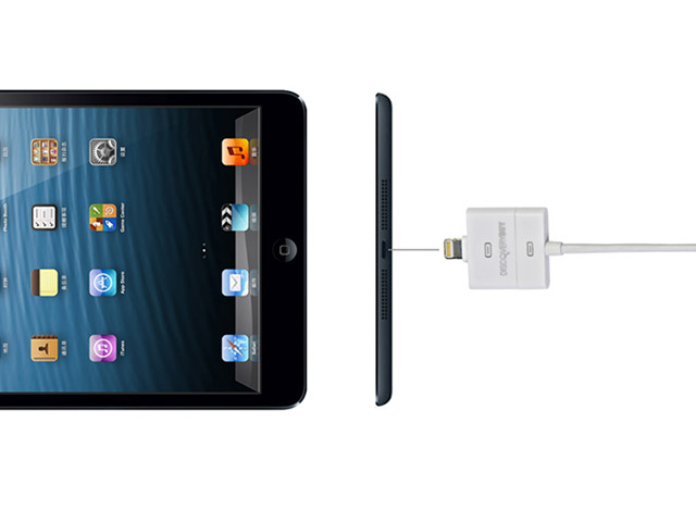USB-кабель Discovery Buy USB Lightning cable для Apple iPhone 5/iPad 4/iPad mini/iPod touch 5/iPod nano 7 (белый, Lightning, 30-pin)