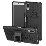 Чехол Yotrix Shockproof case для Sony Xperia L3 (черный, гелевый)