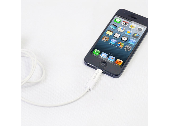 USB-кабель Discovery Buy USB Lightning cable для Apple iPhone 5/iPad 4/iPad mini/iPod touch 5/iPod nano 7 (белый, Lightning, microUSB)
