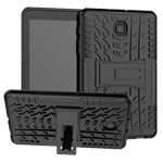 Чехол Yotrix Shockproof case для Samsung Galaxy Tab A 8.0 2018 (черный, пластиковый)