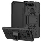 Чехол Yotrix Shockproof case для Huawei Honor V20 (черный, гелевый)