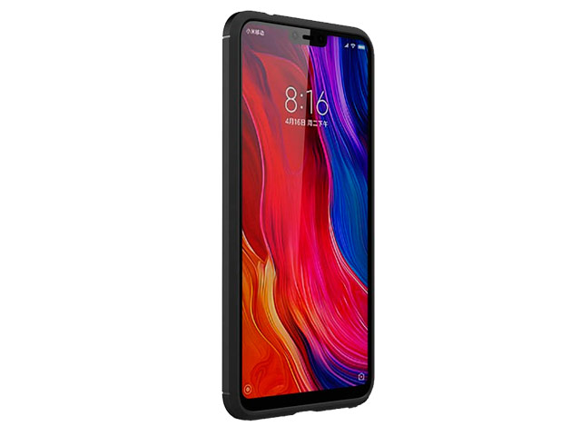 Чехол Yotrix Rugged Armor для Xiaomi Redmi Note 6 (черный, гелевый)