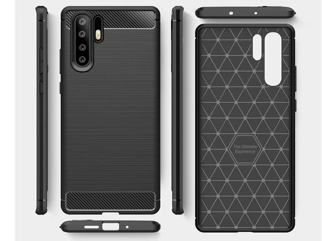 Чехол Yotrix Rugged Armor для Huawei P30 pro (черный, гелевый)