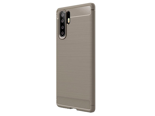 Чехол Yotrix Rugged Armor для Huawei P30 pro (серый, гелевый)