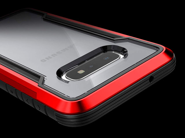 Чехол X-doria Defense Shield для Samsung Galaxy S10 lite (красный, маталлический)