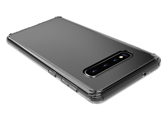 Чехол X-doria ClearVue для Samsung Galaxy S10 plus (прозрачный, пластиковый)