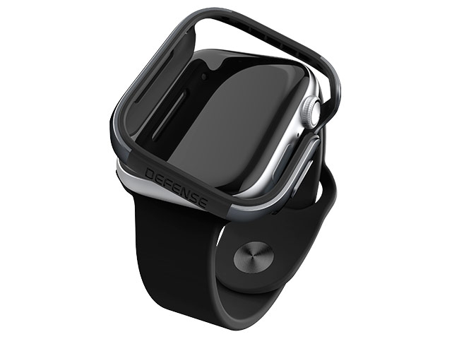 Чехол X-doria Defense Edge для Apple Watch Series 4 (44 мм, темно-серый, маталлический)