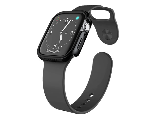 Чехол X-doria Defense Edge для Apple Watch Series 4 (40 мм, черный, маталлический)