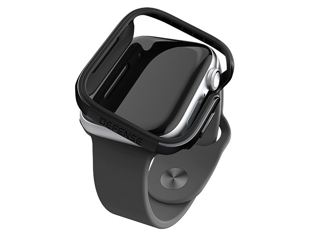 Чехол X-doria Defense Edge для Apple Watch Series 4 (40 мм, черный, маталлический)