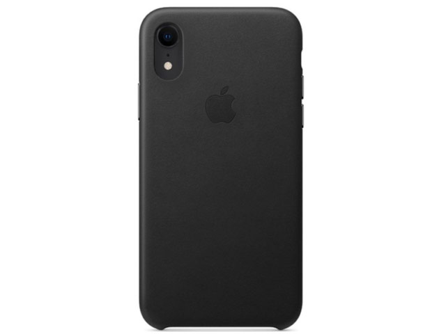 Чехол Yotrix SnapCase Premuim для Apple iPhone XR (черный, кожаный)