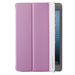 Чехол Momax Flip Cover Case для Apple iPad mini (розовый/белый, кожанный)