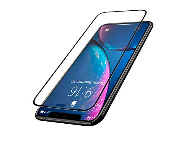 Защитное стекло Yotrix 3D SE Glass Protector для Apple iPhone XR (черное)