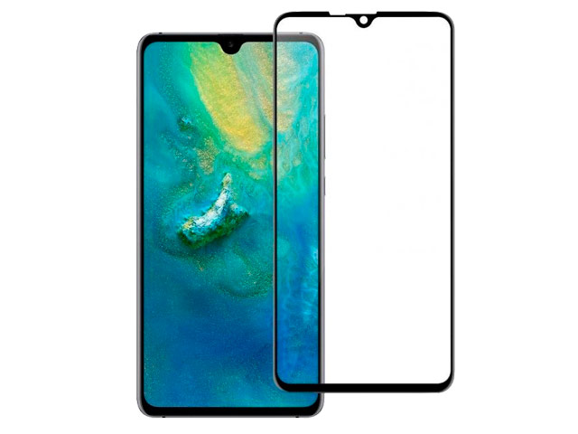 Защитное стекло Yotrix 3D Pro Glass Protector для Huawei Mate 20X (черное)