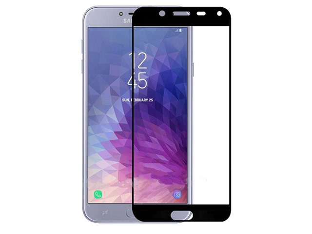 Защитное стекло Yotrix 3D Pro Glass Protector для Samsung Galaxy J4 (черное)