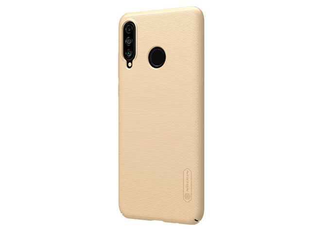 Чехол Nillkin Hard case для Huawei P30 lite (золотистый, пластиковый)