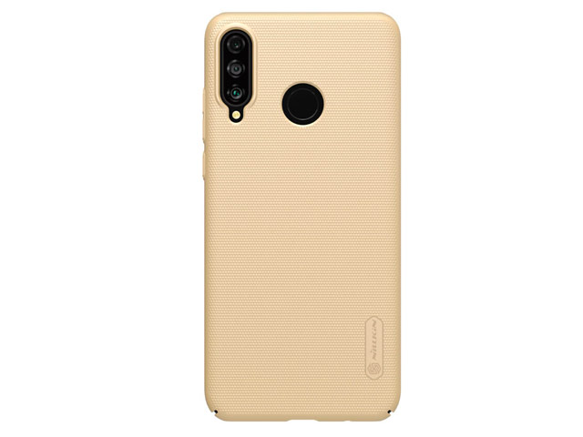 Чехол Nillkin Hard case для Huawei P30 lite (золотистый, пластиковый)