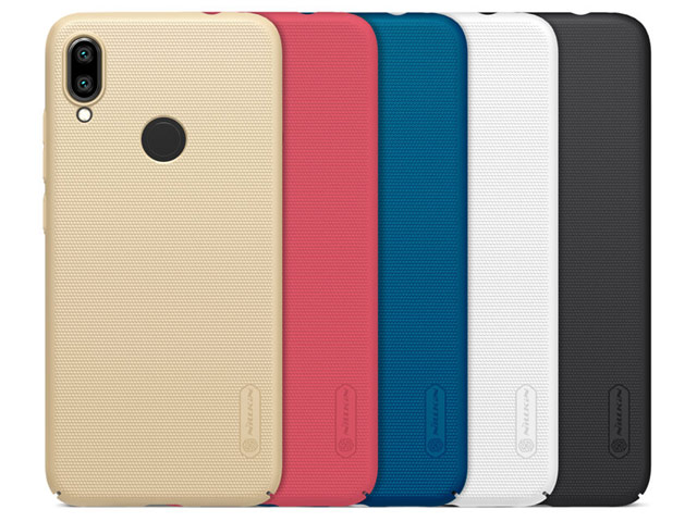 Чехол Nillkin Hard case для Xiaomi Redmi Note 7 (синий, пластиковый)