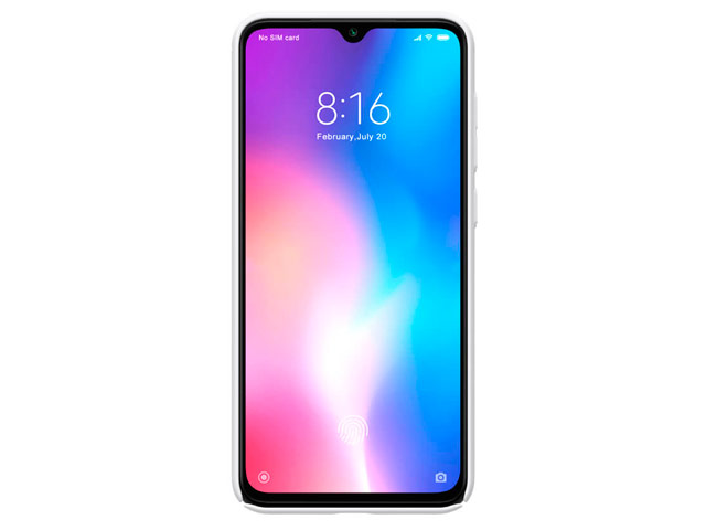 Чехол Nillkin Hard case для Xiaomi Mi 9 SE (белый, пластиковый)