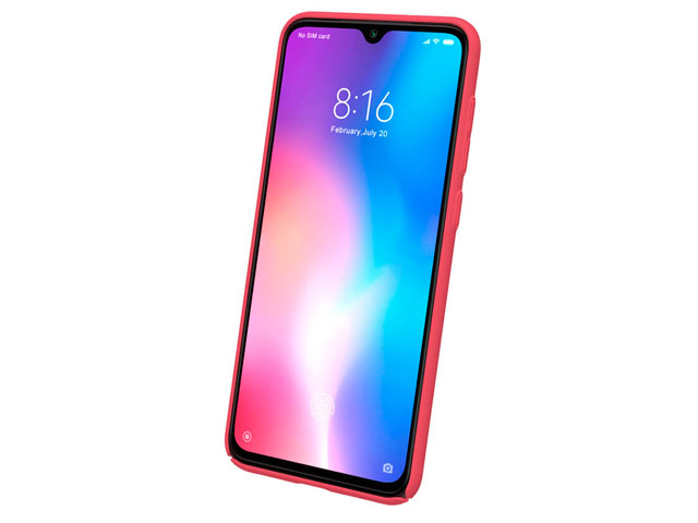 Чехол Nillkin Hard case для Xiaomi Mi 9 SE (красный, пластиковый)
