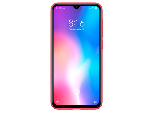 Чехол Nillkin Hard case для Xiaomi Mi 9 SE (красный, пластиковый)