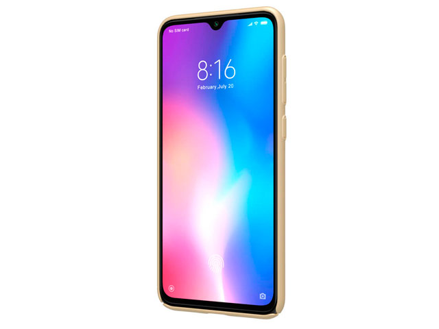 Чехол Nillkin Hard case для Xiaomi Mi 9 SE (золотистый, пластиковый)