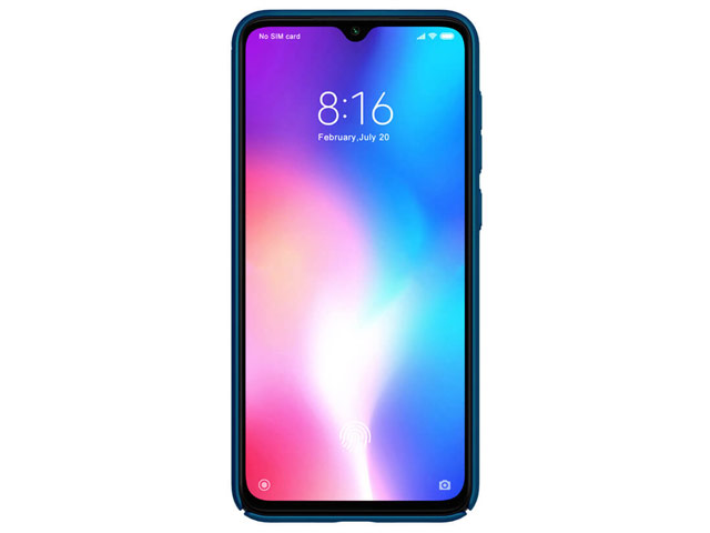 Чехол Nillkin Hard case для Xiaomi Mi 9 SE (синий, пластиковый)