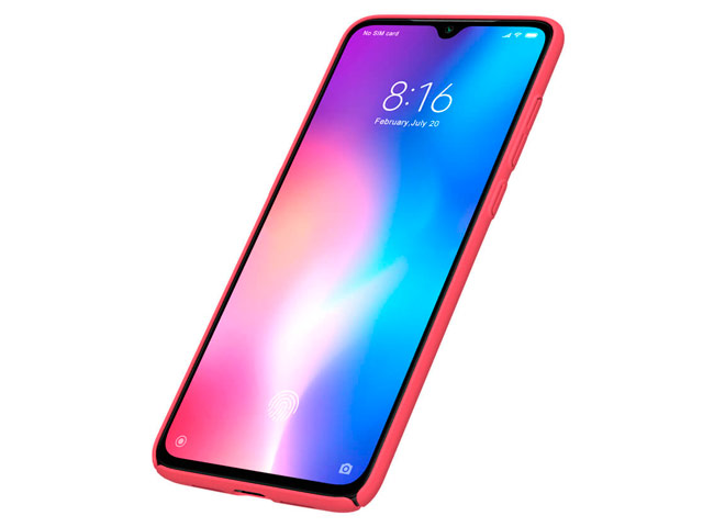 Чехол Nillkin Hard case для Xiaomi Mi 9 (красный, пластиковый)