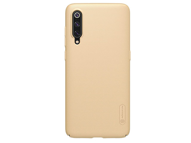 Чехол Nillkin Hard case для Xiaomi Mi 9 (золотистый, пластиковый)