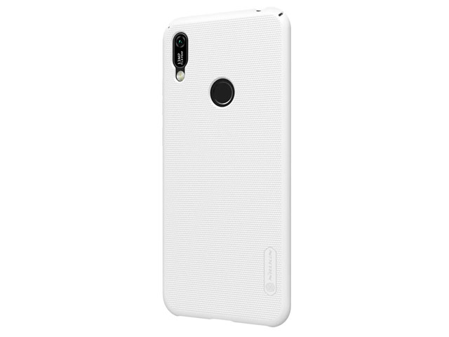 Чехол Nillkin Hard case для Huawei Y6 2019 (белый, пластиковый)